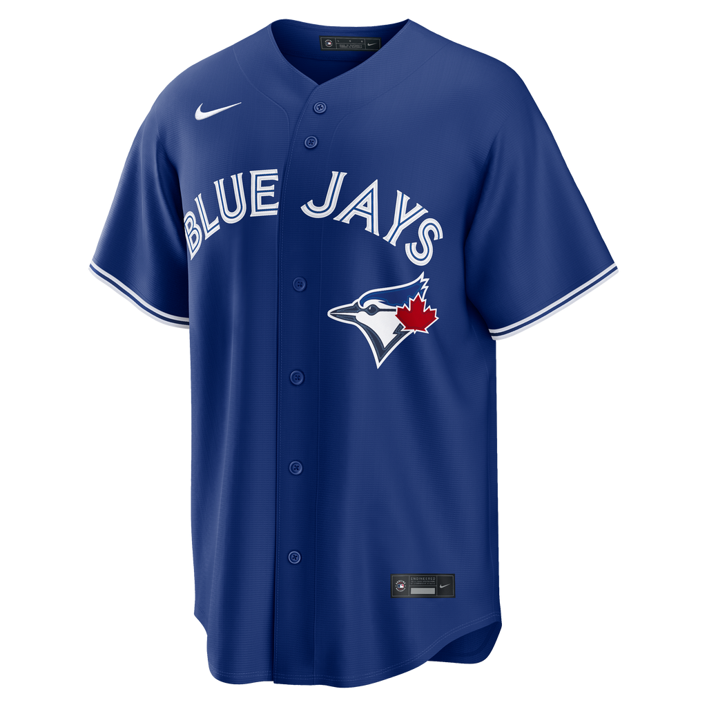 Vladimir Guerrero Jr. Toronto Blue Jays MLB Nike Men Blue Alternate Replica Jersey product image 2, provided for visual