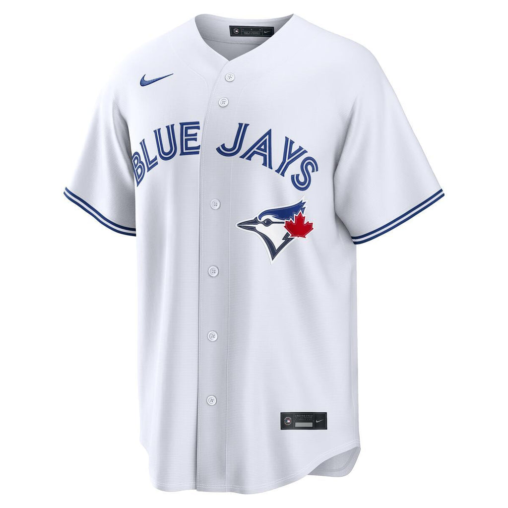 Vladimir Guerrero Jr. Toronto Blue Jays MLB Nike Men White Replica Jersey product image 2, provided for visual reference and