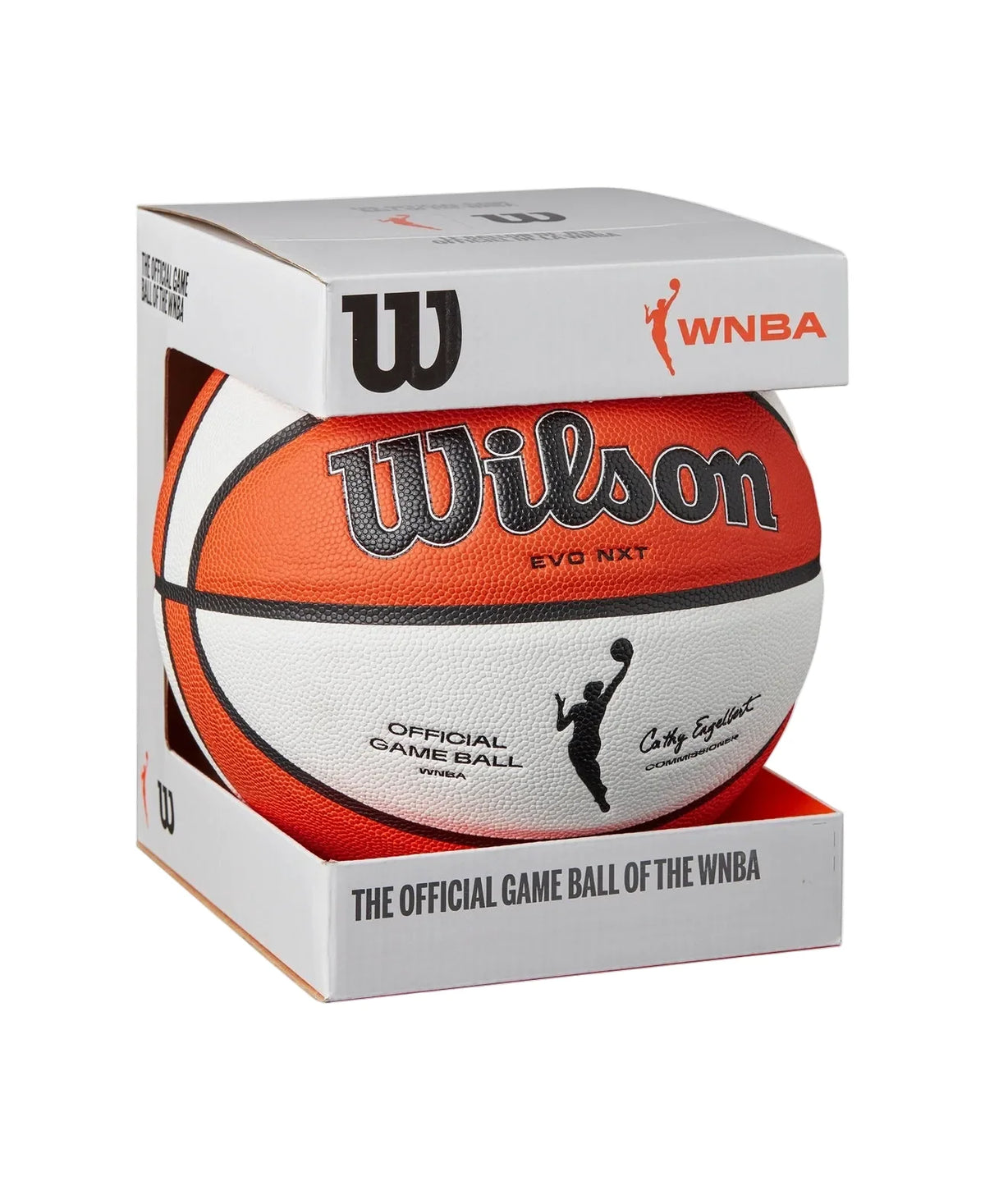 WNBA Wilson Official Game Basketball product image 1, provided for visual reference and product detail review
