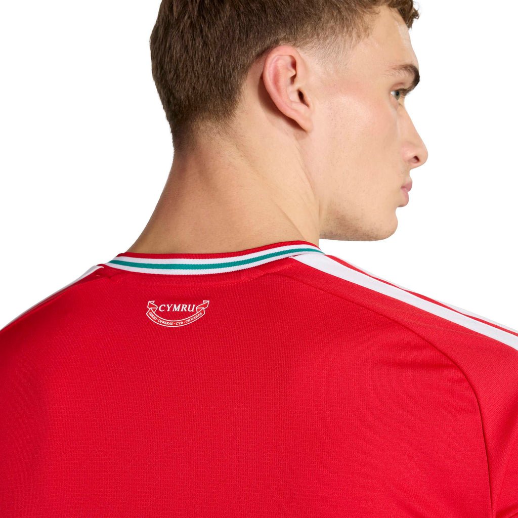Wales National Team FIFA Adidas Men Red 2026 Replica Home Jersey product image 5, provided for visual reference and product