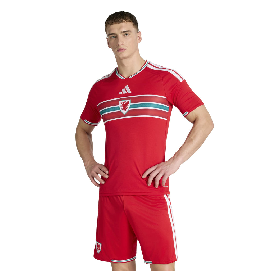 Wales National Team FIFA Adidas Men Red 2026 Replica Home Jersey product image 3, provided for visual reference and product