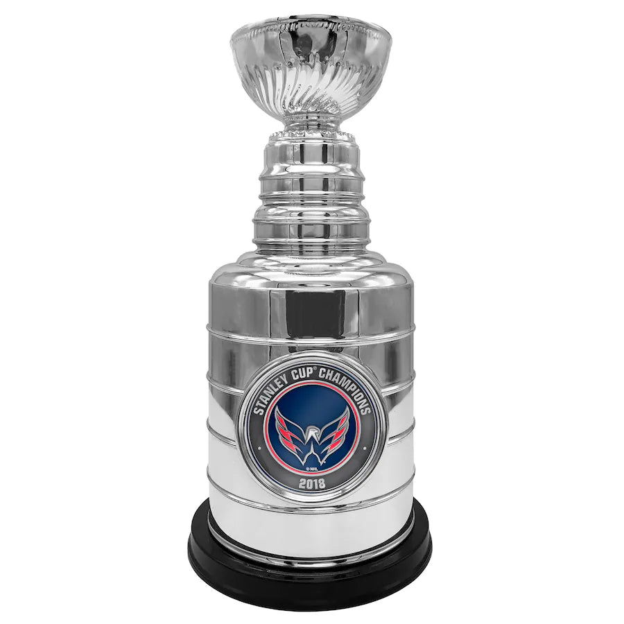 Washington Capitals NHL TSV 8" Stanley Cup Champions Replica Trophy product image 1, provided for visual reference and