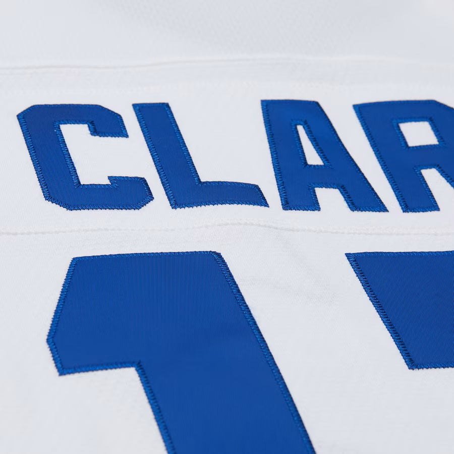 Wendel Clark Toronto Maple Leafs NHL Mitchell & Ness Men White 1992 Power Play Authentic Jersey product image 6, provided