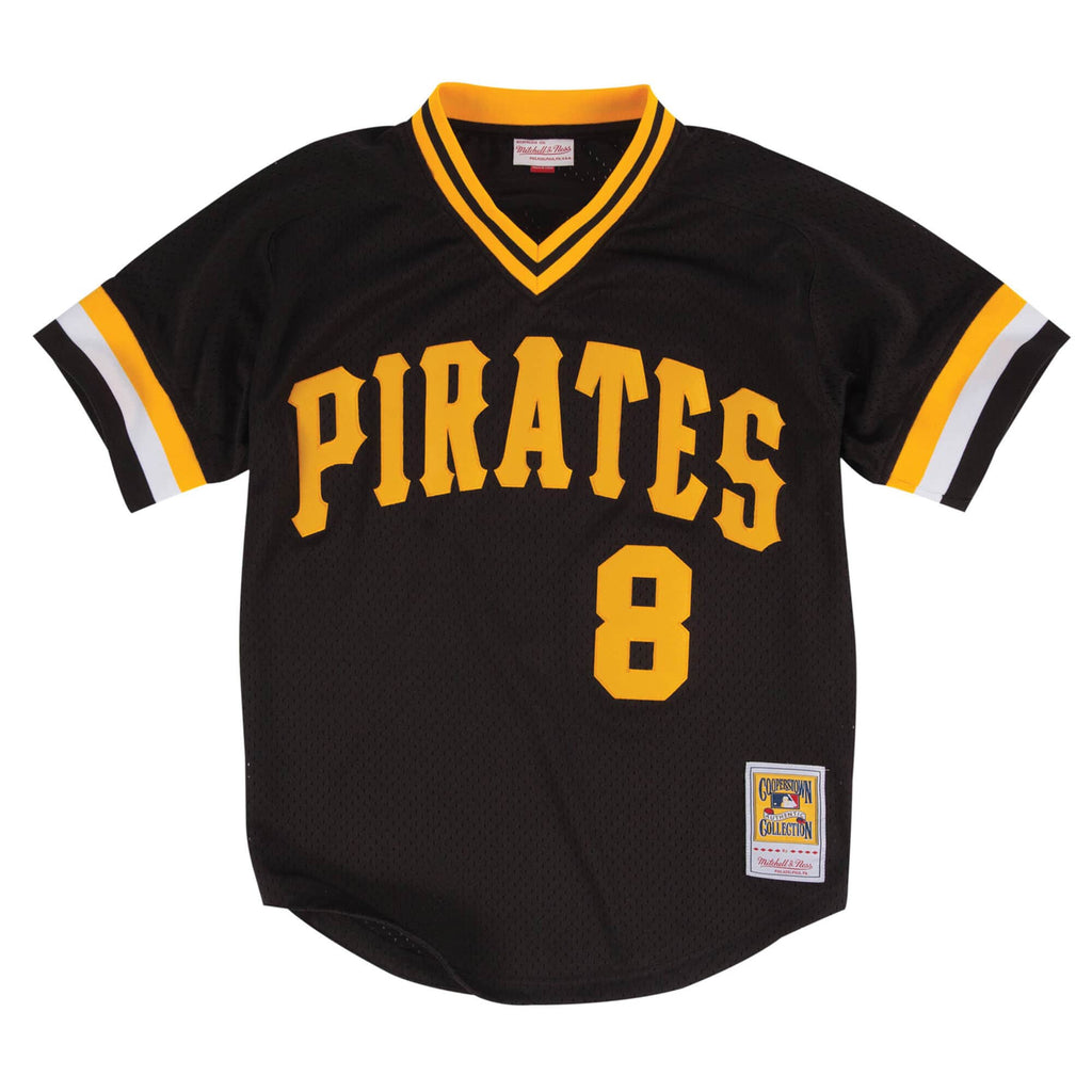 Willie Stargell Pittsburgh Pirates MLB Mitchell & Ness Men Black 1982 Authentic BP Jersey product image 2, provided for