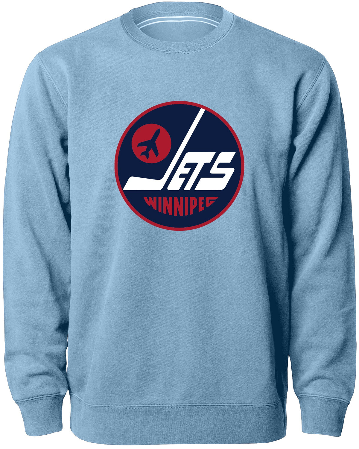 Winnipeg Jets NHL Bulletin Men Twill Logo Express Crew Sweater product image 4, provided for visual reference and product