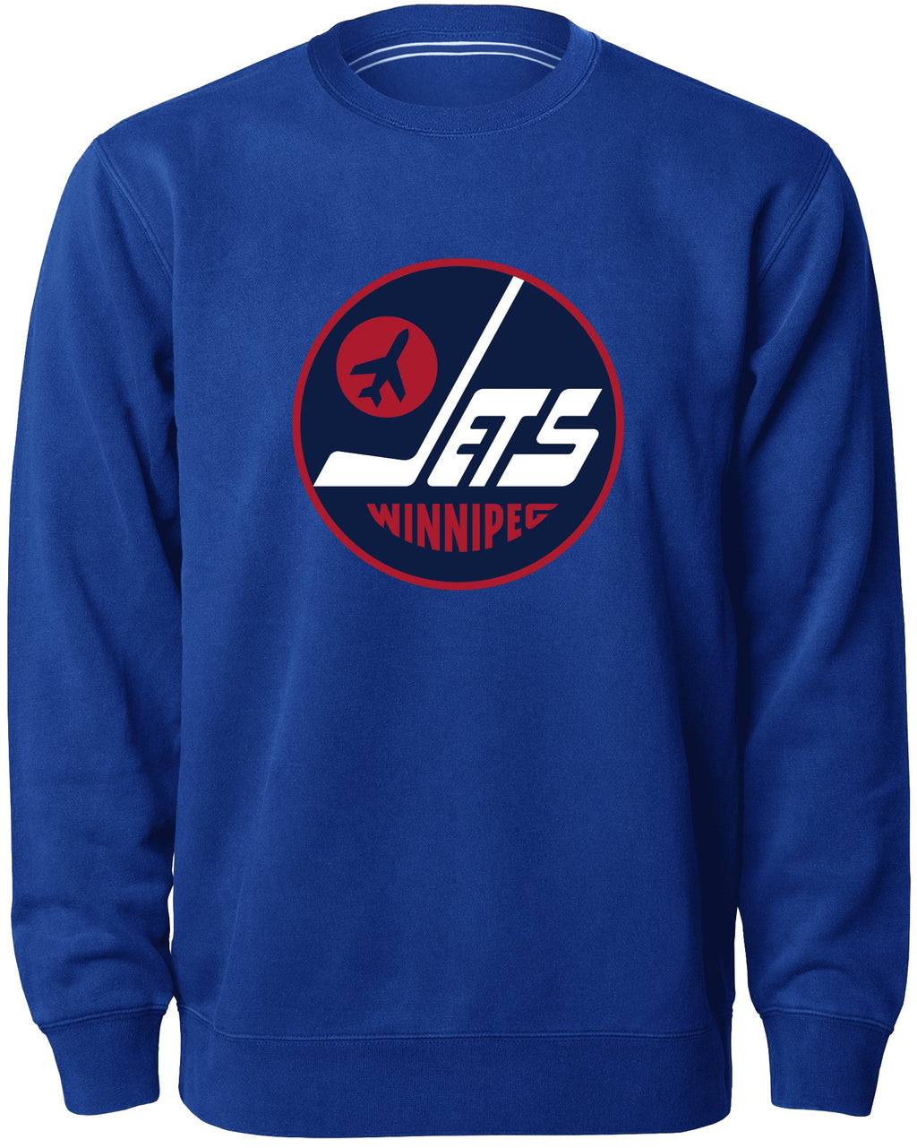 Winnipeg Jets NHL Bulletin Men Twill Logo Express Crew Sweater product image 6, provided for visual reference and product