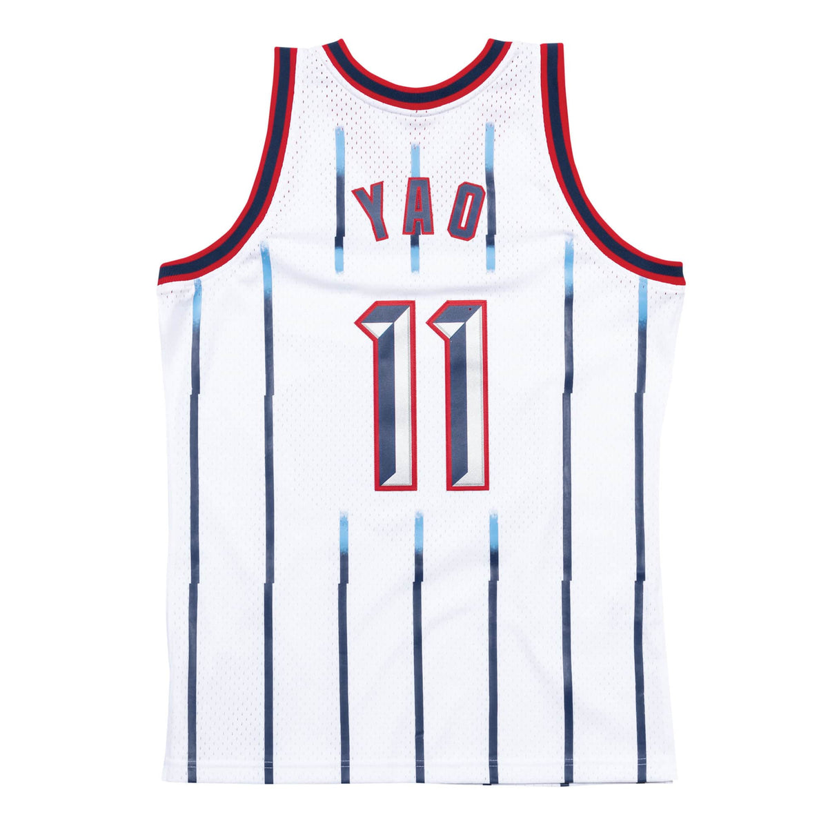 Yao Ming Houston Rockets NBA Mitchell & Ness Men White 2002-03 Hardwood Classics Swingman Jersey product image 1, provided
