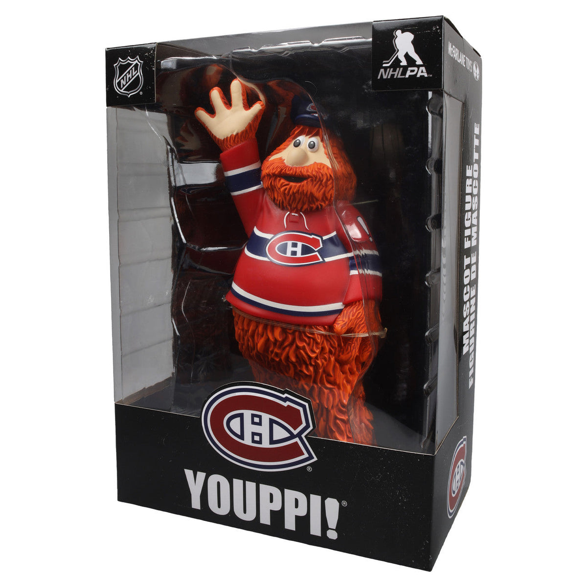 Youppi Montreal Canadiens NHL McFarlane Toys Mascot 8" Action Figure product image 9, provided for visual reference and
