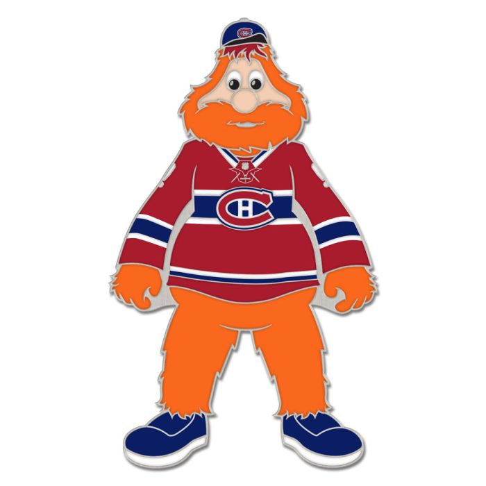 Youppi Montreal Canadiens NHL WinCraft Mascot Collector Enamel Pin product image 1, provided for visual reference and