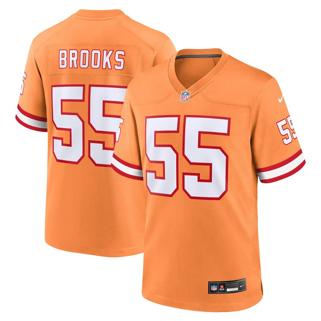 Tampa Bay Buccaneers Derrick Brooks Nike Orange Throwback product image 1