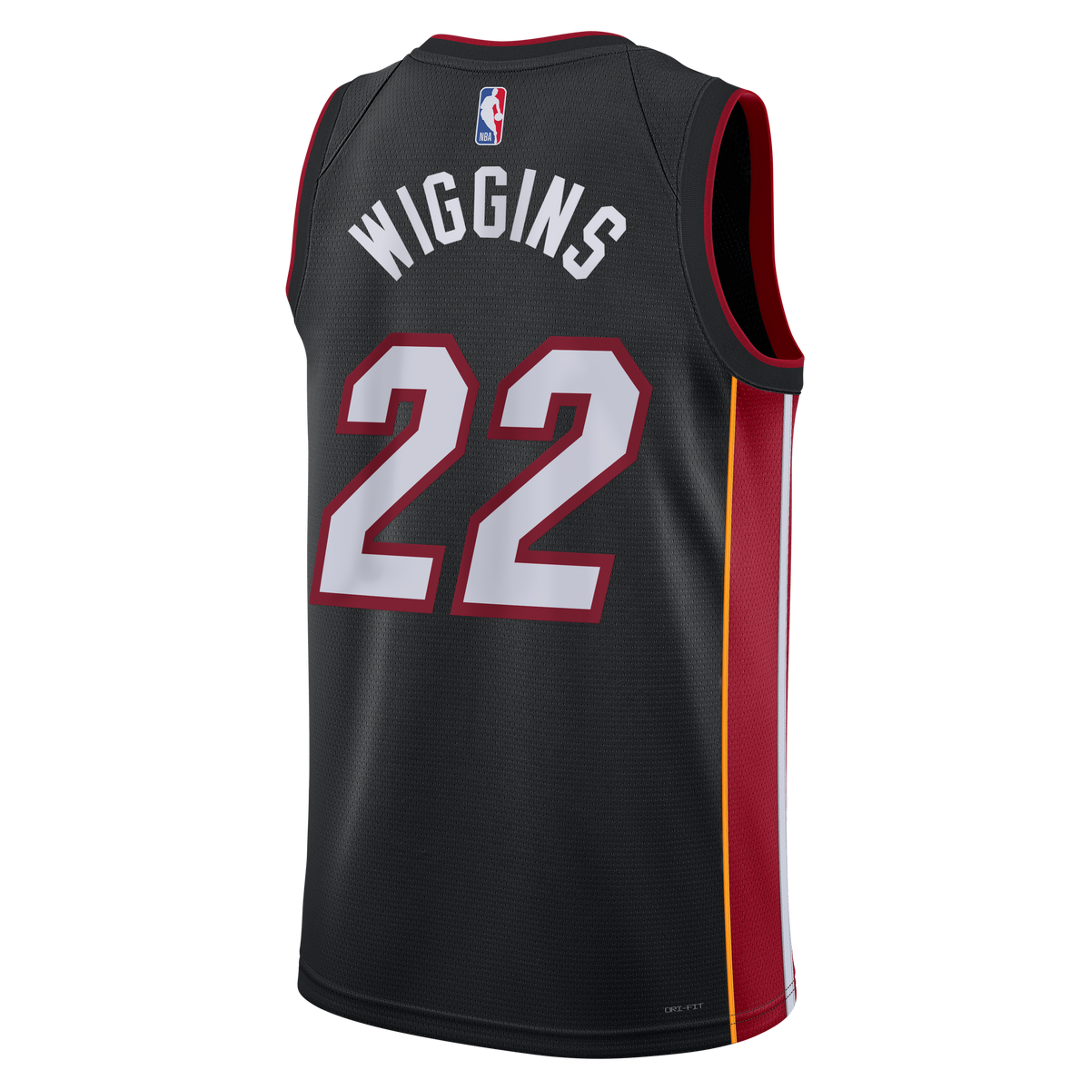 Andrew Wiggins Miami Heat Icon Edition Swingman Black Jersey product image 4