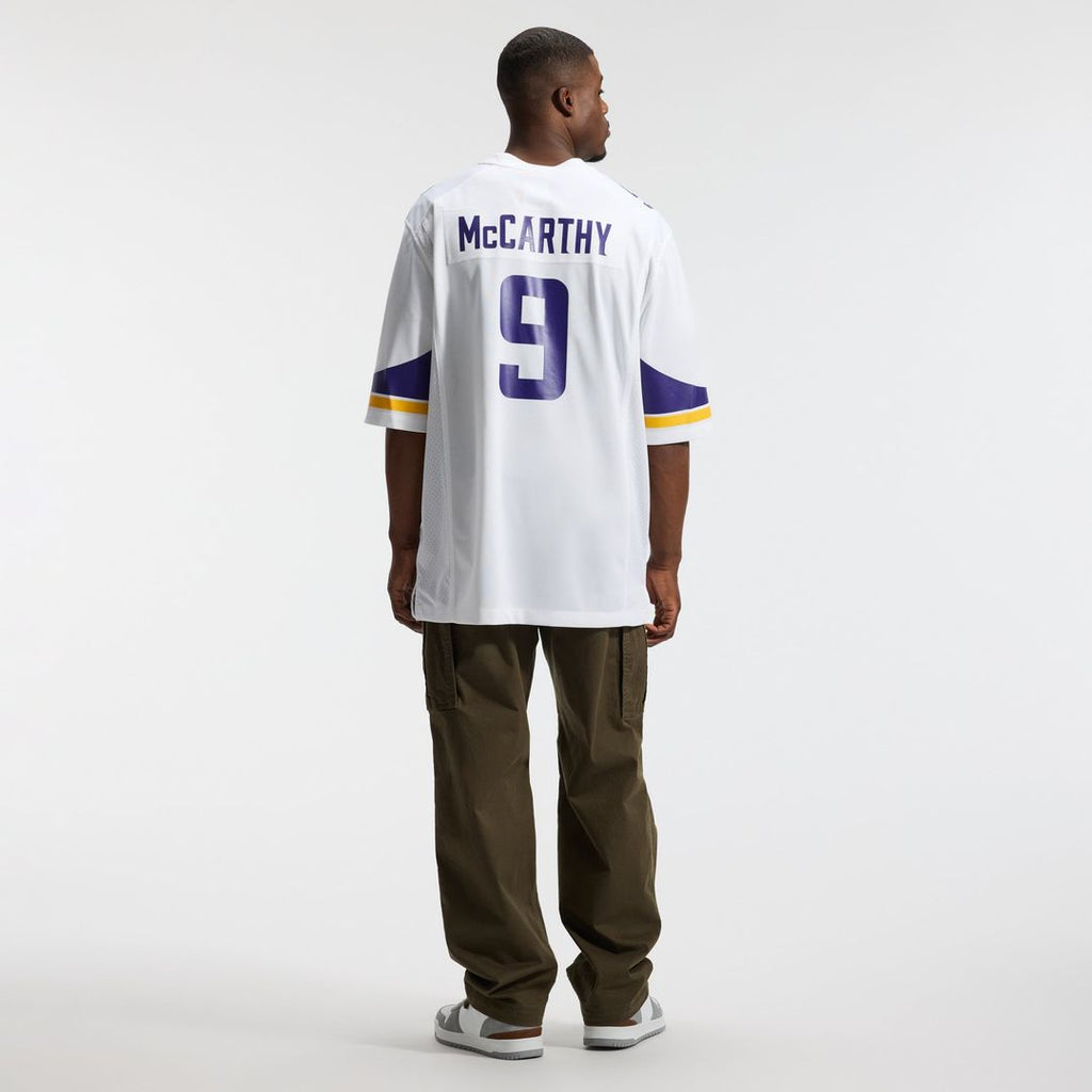 Minnesota Vikings J.J. McCarthy Nike White Game Jersey product image 5