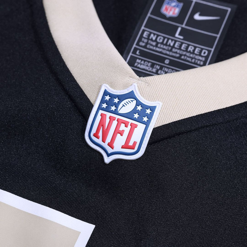 New Orleans Saints Bryan Bresee Nike Black Game Jersey product image 4