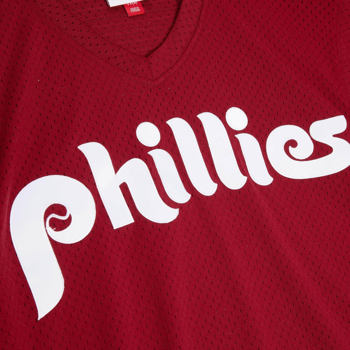 Lenny Dykstra Philadelphia Phillies MLB Mitchell & Ness Men Burgundy 1991 Authentic Pullover Jersey product image 4,