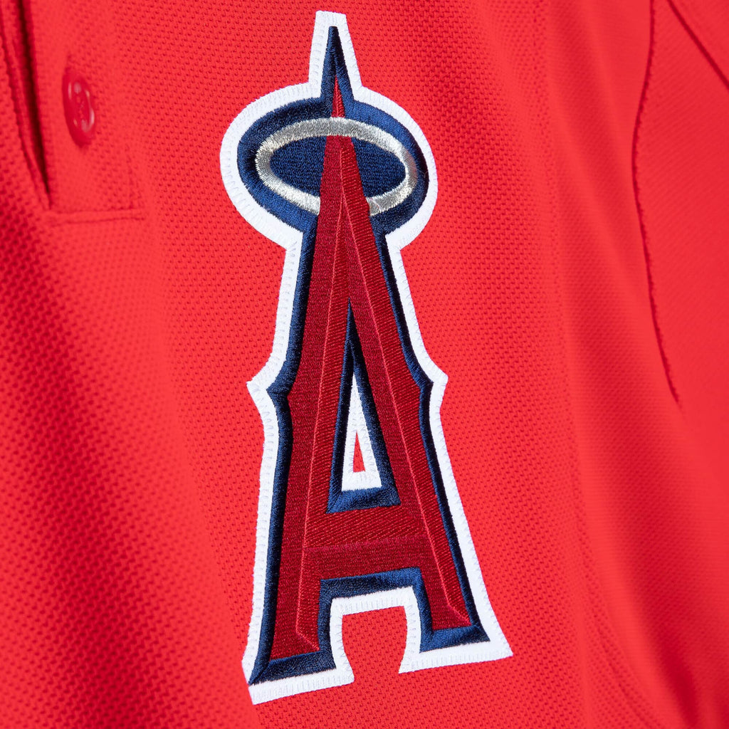 Vladimir Guerrero Anaheim Angels MLB Mitchell & Ness Men Red 2004 Authentic BP Jersey product image 3, provided for visual