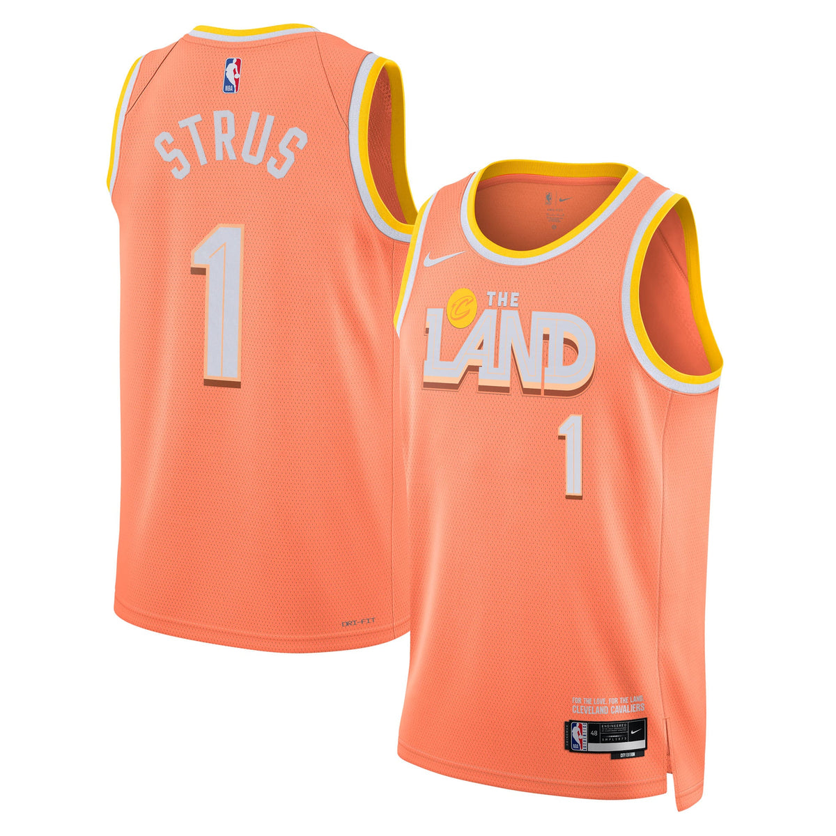 Max Strus Cleveland Cavaliers 2025/26 City Edition Swingman product image 1