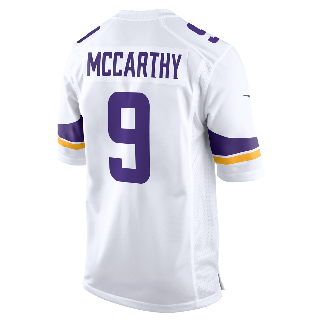 Minnesota Vikings J.J. McCarthy Nike White Game Jersey product image 7