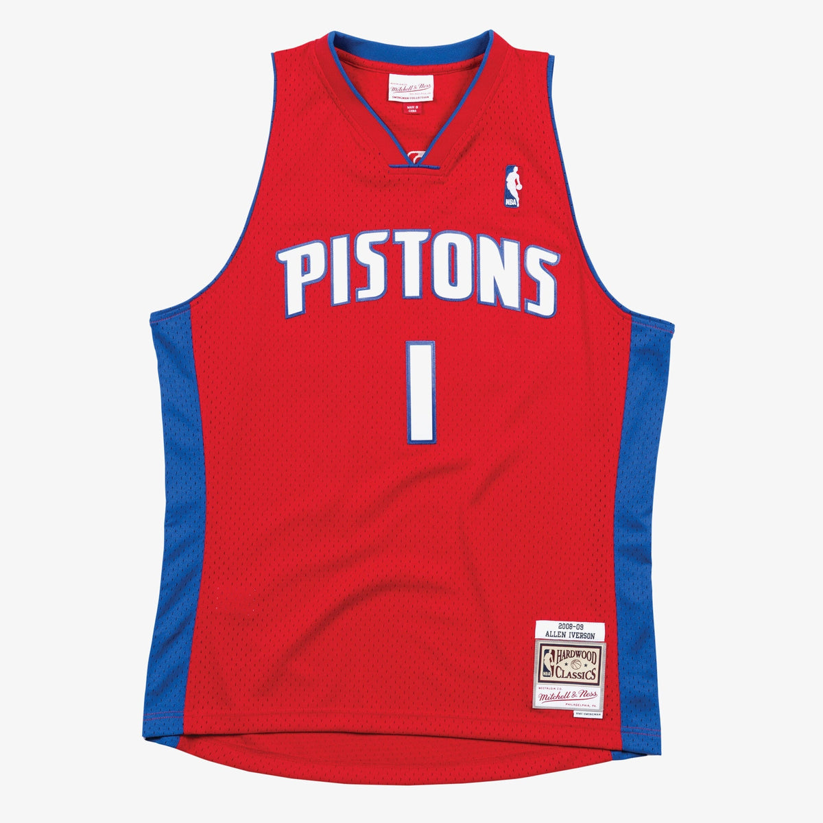 Allen Iverson Detroit Pistons Swingman 2008-09 Jersey product image 2