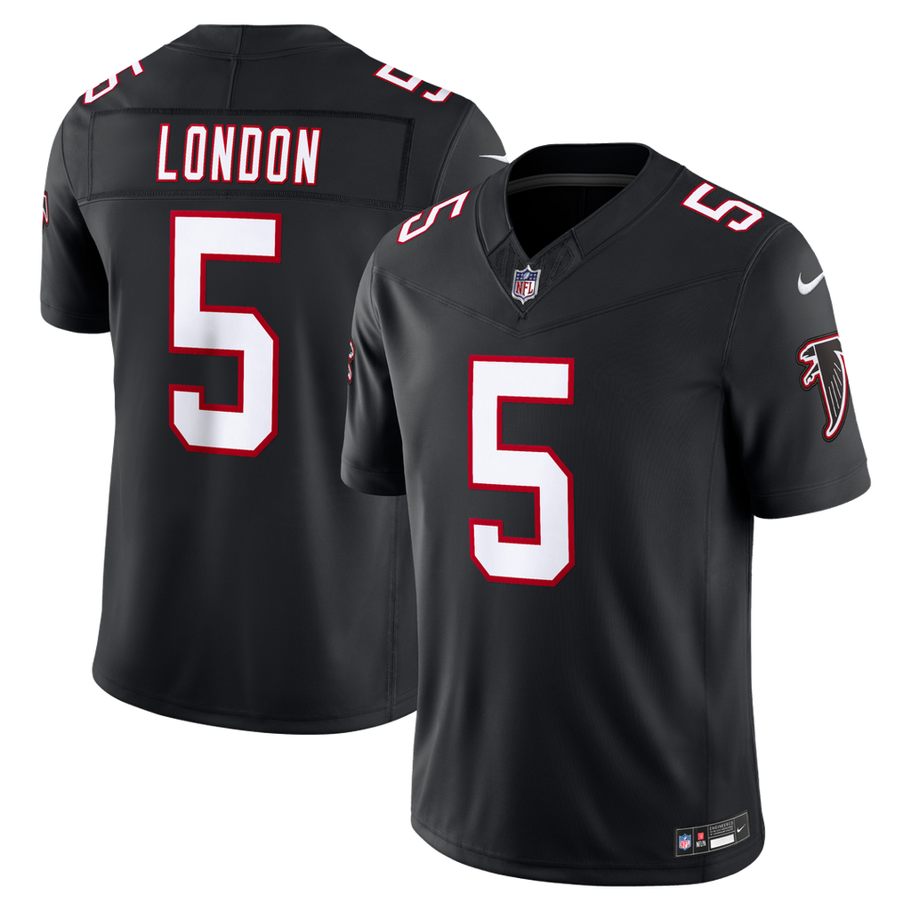 Atlanta Falcons Drake London Nike Black Alternate Throwback product image 4
