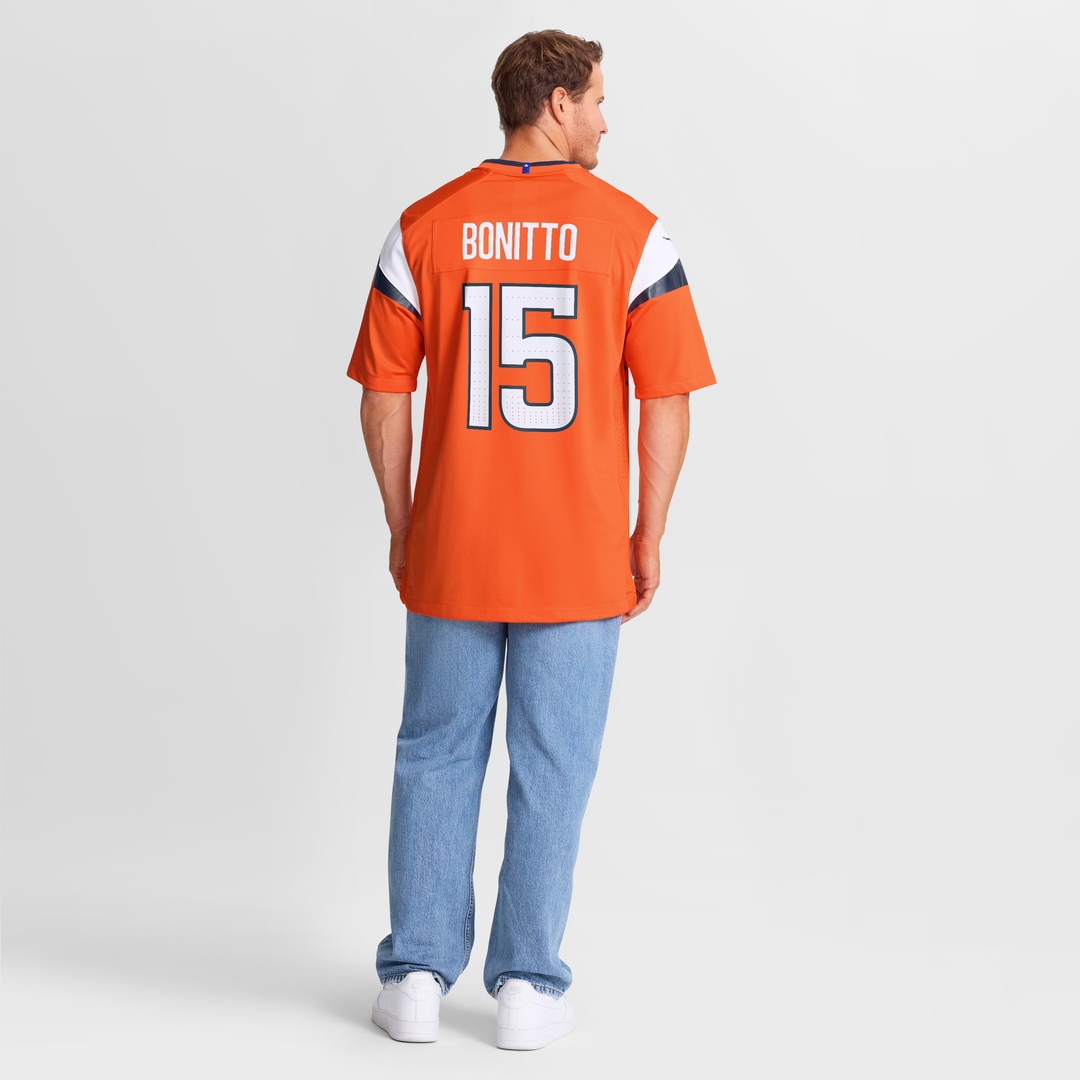 Denver Broncos Nik Bonitto Nike Orange Game Jersey product image 16