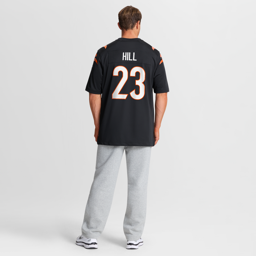 Cincinnati Bengals Daxton Hill Nike Black Game Jersey product image 8