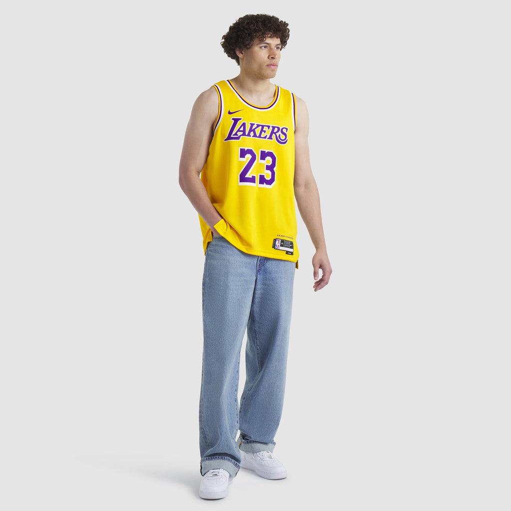 LeBron James Los Angeles Lakers Icon Swingman Jersey product image 7