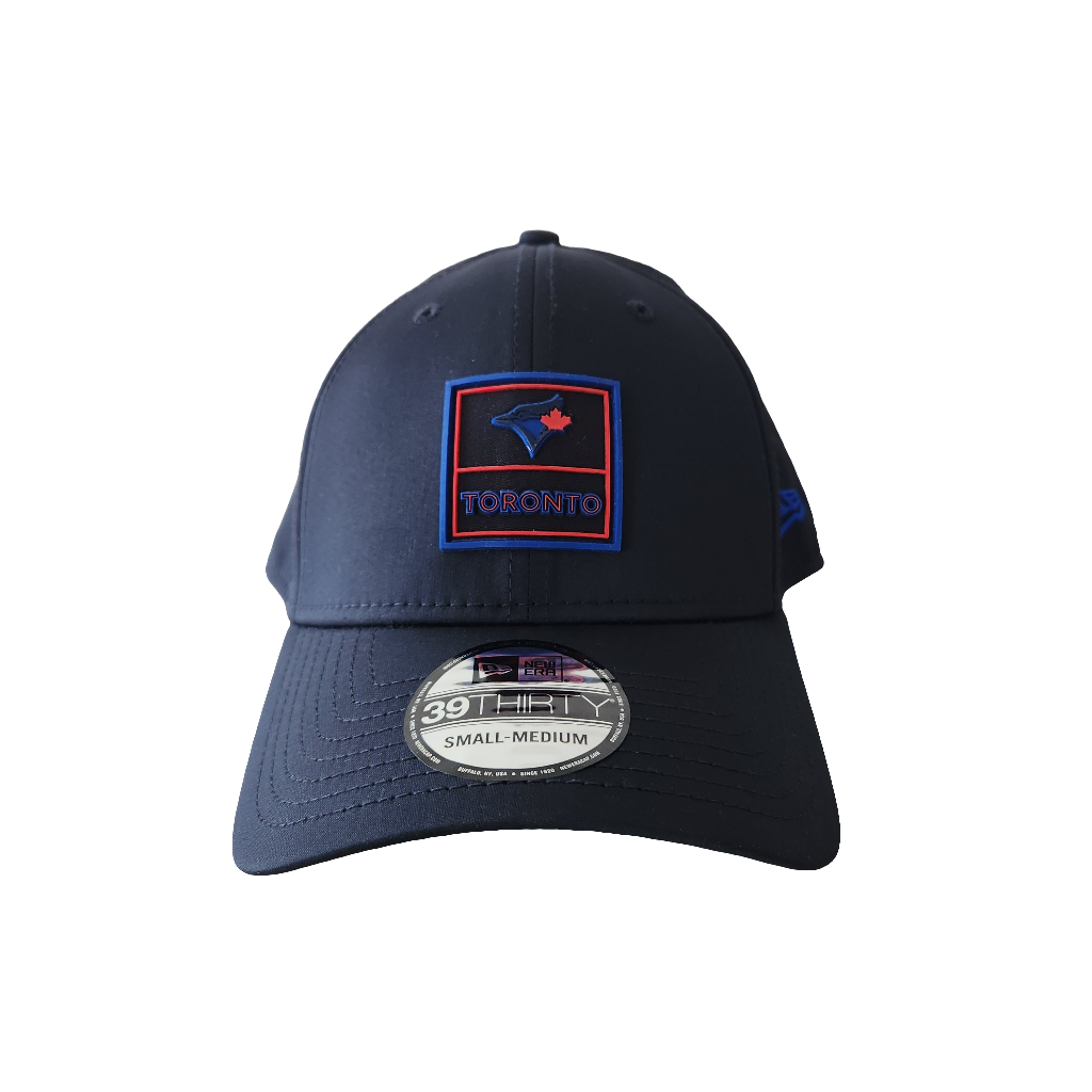 Toronto Blue Jays MLB New Era Men Navy 39Thirty City Connect Stretch Fit Hat product image 2, provided for visual reference