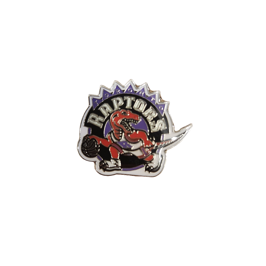 Toronto Raptors NBA TSV Vintage Logo Lapel Pin product image 1, provided for visual reference and product detail review