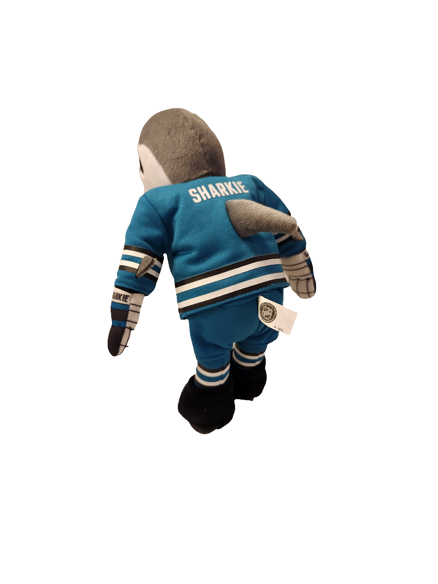 Sharkie San Jose Sharks NHL Stuffed Animal House 10" Plush Mascot product image 2, provided for visual reference and product