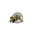 Hamilton Tiger-Cats CFL TSV Logo Lapel Pin product image 1, provided for visual reference and product detail review