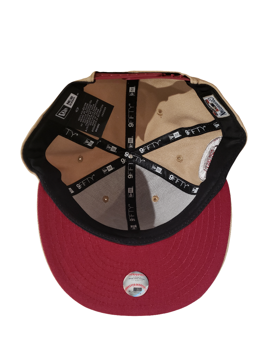 Montreal Expos MLB New Era Men Beige 9Fifty Cooperstown 1982 All Star Game Snapback product image 3, provided for visual