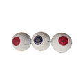 Montreal Alouettes CFL Golf Ball 3 Pack Set product image 1, provided for visual reference and product detail review