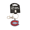 Montreal Canadiens NHL TSV Team Logo Keychain product image 1, provided for visual reference and product detail review