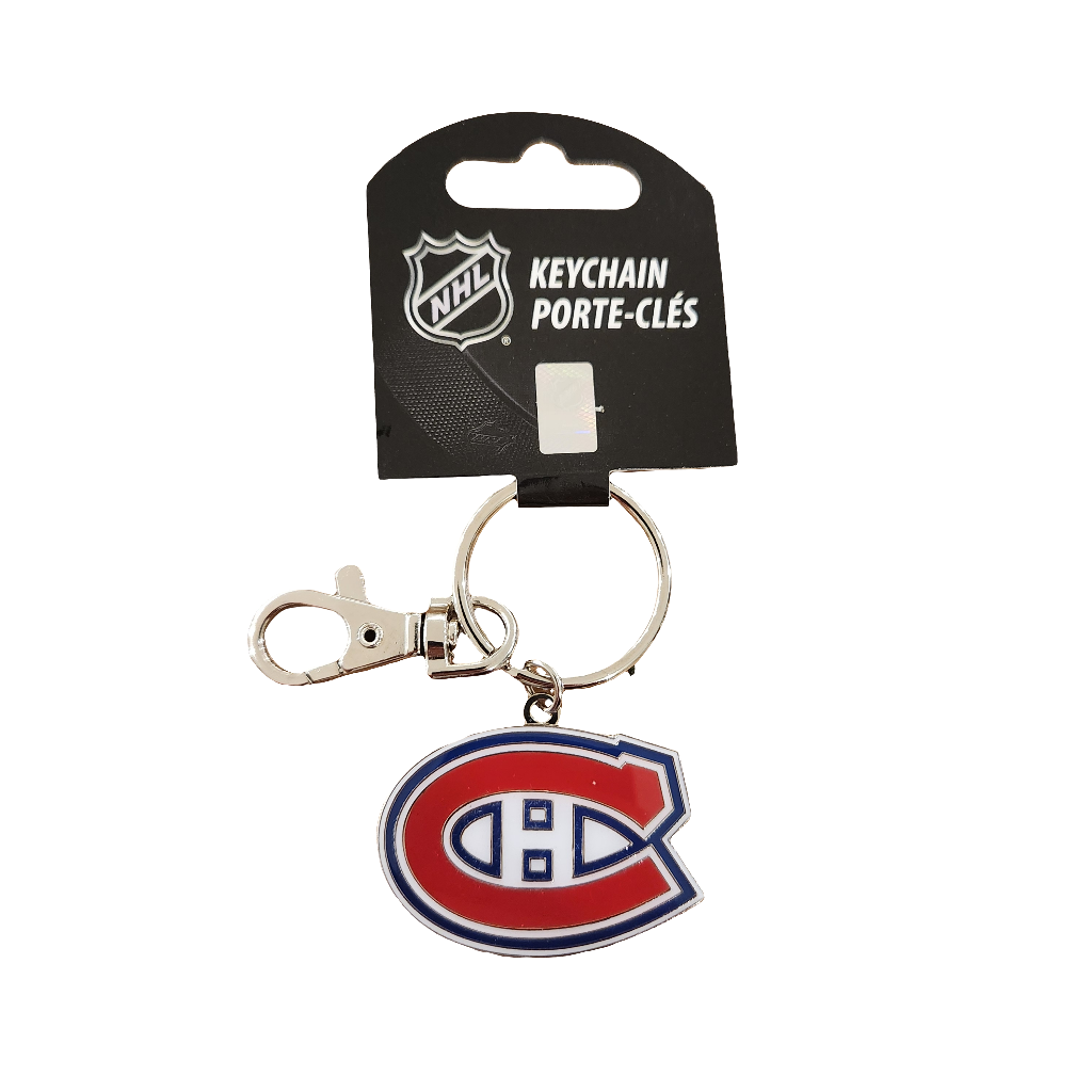 Montreal Canadiens NHL TSV Team Logo Keychain product image 1, provided for visual reference and product detail review