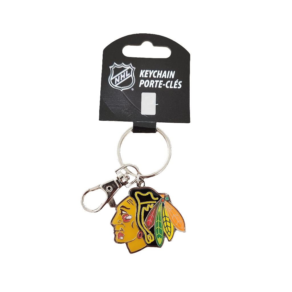 Chicago Blackhawks NHL TSV Team Logo Keychain product image 1, provided for visual reference and product detail review