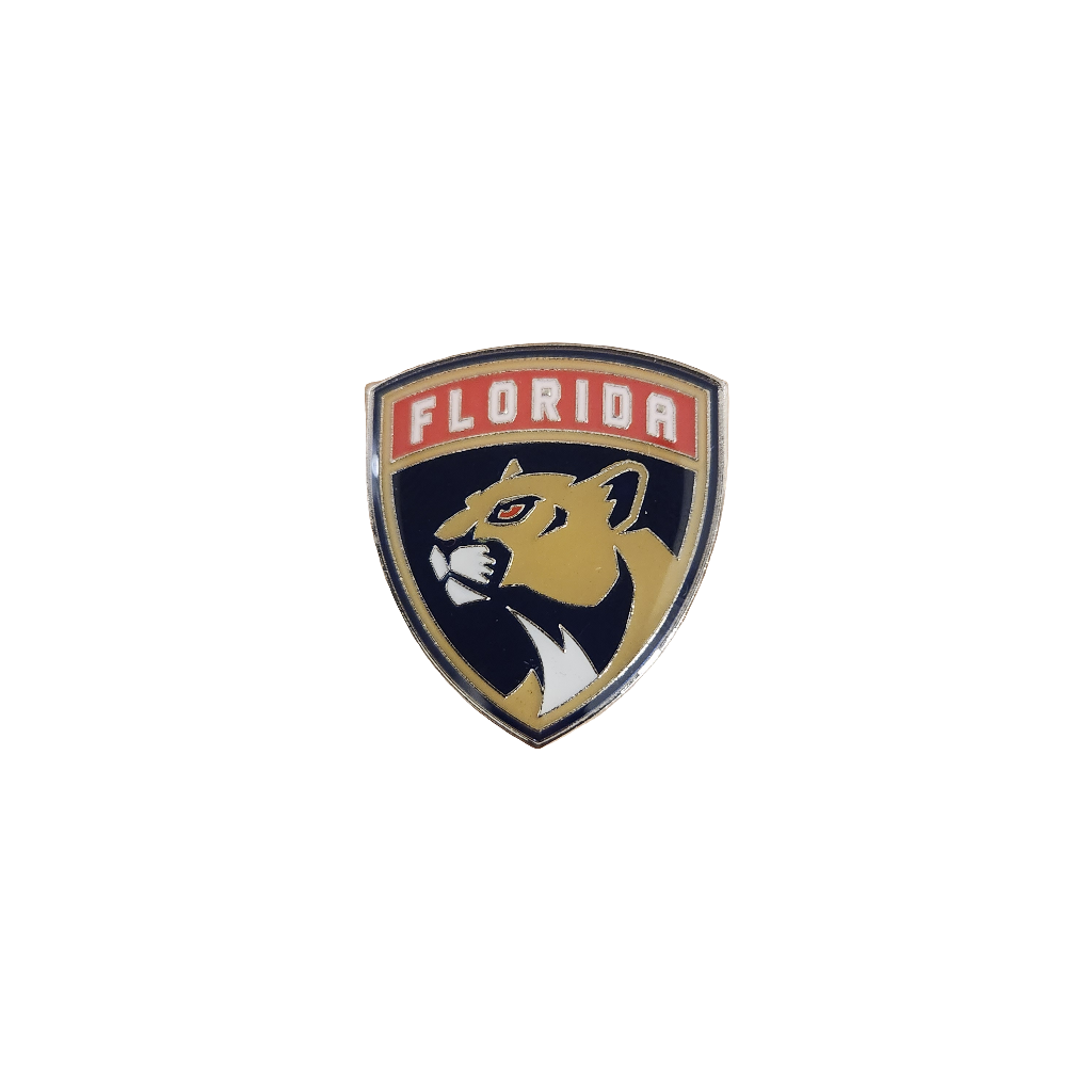 Florida Panthers NHL TSV Team Logo Lapel Pin product image 1, provided for visual reference and product detail review