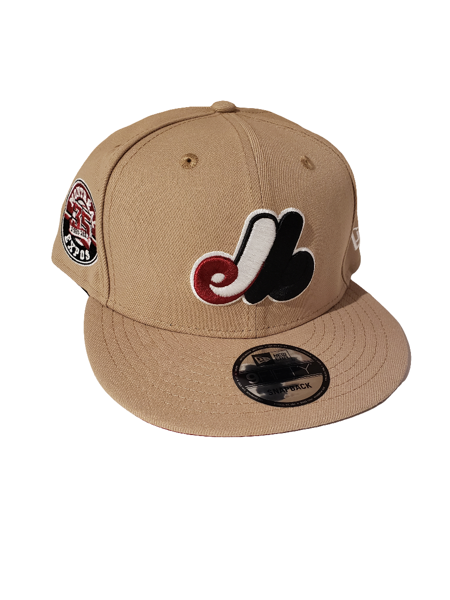 Montreal Expos MLB New Era Men Beige 9Fifty Cooperstown 1982 All Star Game Snapback product image 1, provided for visual