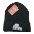Quebec Nordiques NHL American Needle Men Black Platinum Vintage Cuffed Knit Beanie product image 1, provided for visual