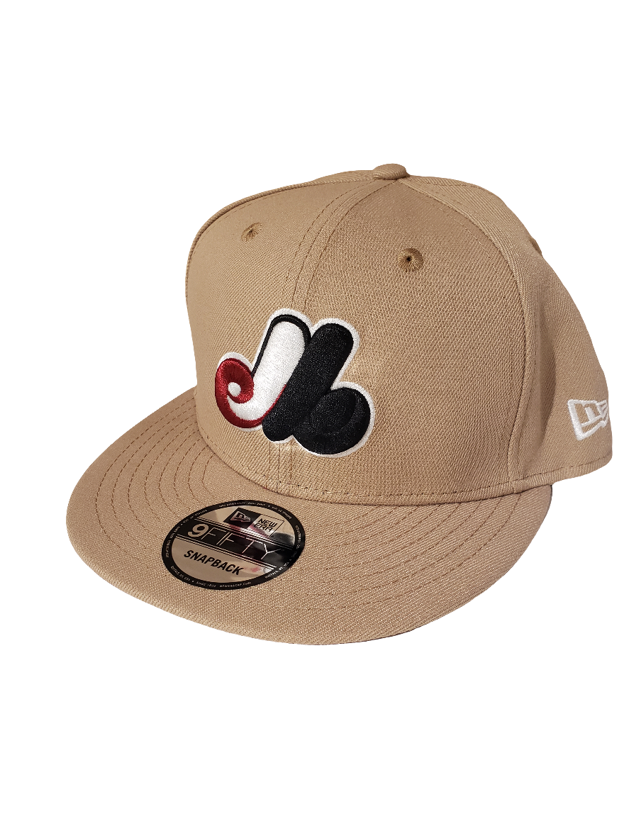 Montreal Expos MLB New Era Men Beige 9Fifty Cooperstown 1982 All Star Game Snapback product image 2, provided for visual