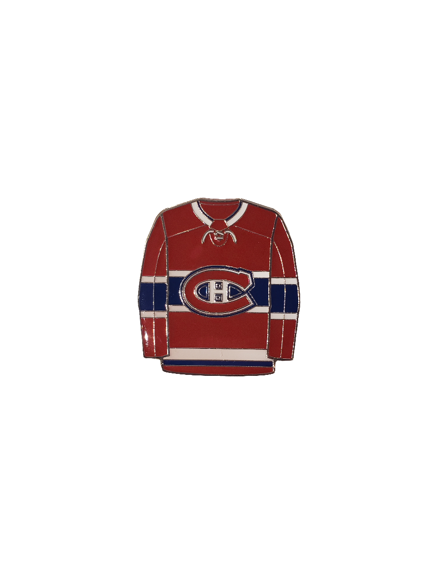 Montreal Canadiens NHL TSV Uniform Lapel Pin product image 1, provided for visual reference and product detail review