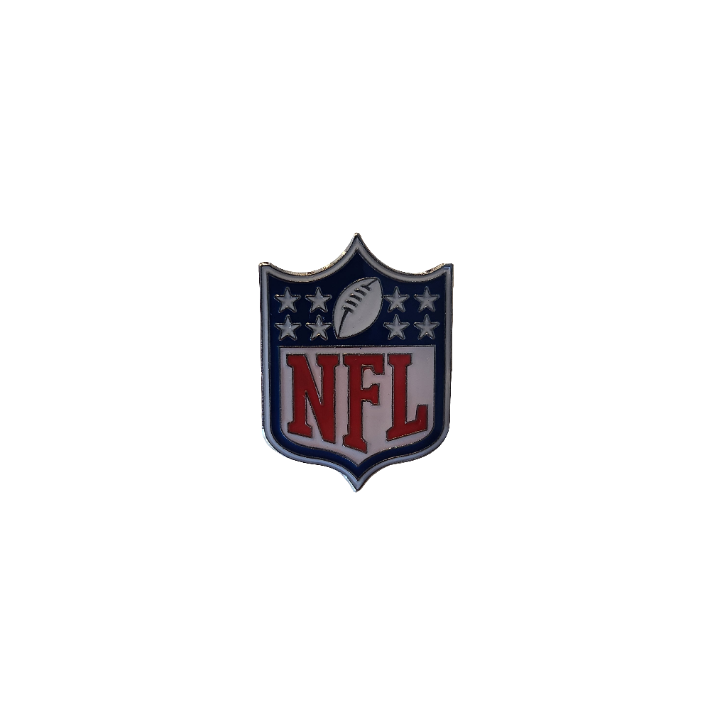 NFL TSV Shield League Lapel Pin product image 1, provided for visual reference and product detail review