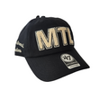 Montreal Canadiens NHL 47 Brand Black Zoey Adjustable Clean Up Hat product image 1, provided for visual reference and