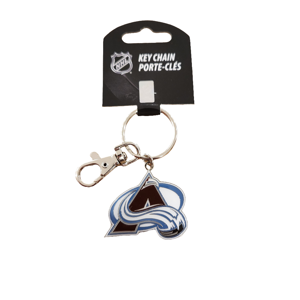 Colorado Avalanche NHL TSV Team Logo Keychain product image 1, provided for visual reference and product detail review