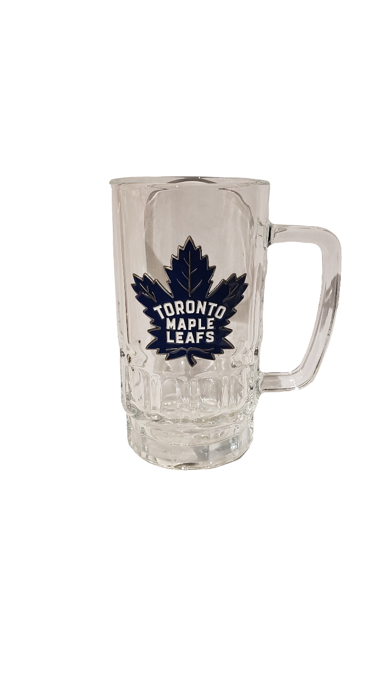 Toronto Maple Leafs NHL TSV 18oz Team Medallion Stein Mug product image 1, provided for visual reference and product detail