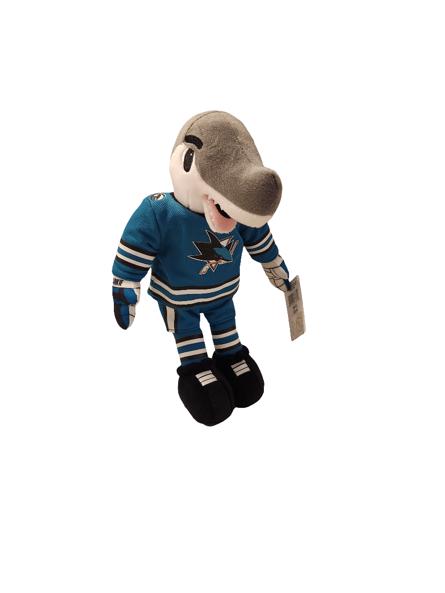 Sharkie San Jose Sharks NHL Stuffed Animal House 10" Plush Mascot product image 1, provided for visual reference and product
