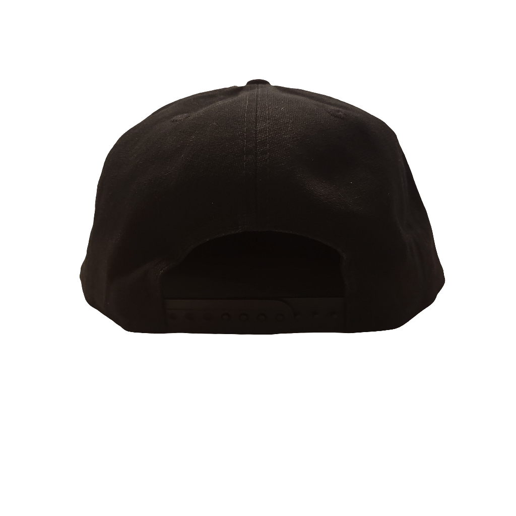 Montreal Canadiens NHL New Era Men Black on Black 9Fifty Split Panel Cotton Canvas Snapback product image 4, provided for