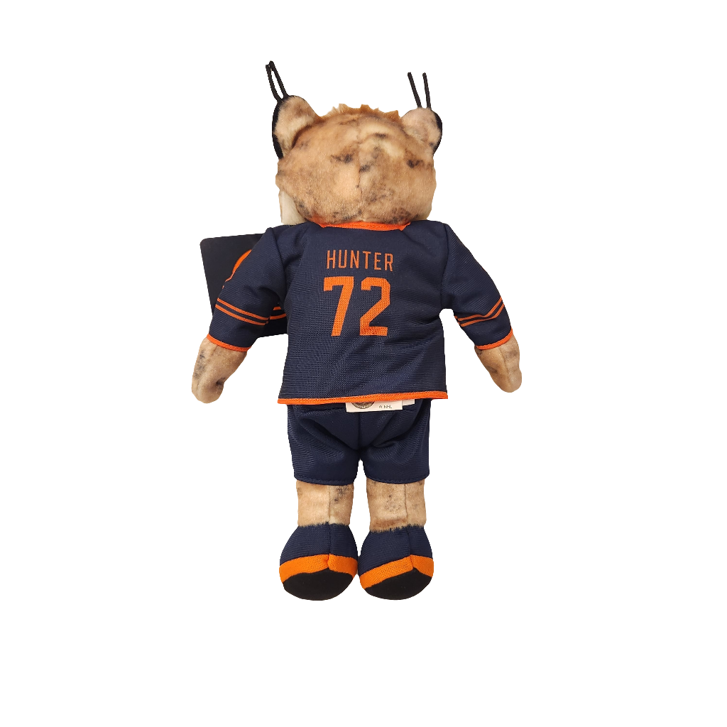 Hunter Edmonton Oilers NHL Stuffed Animal House 10" Plush Mascot product image 2, provided for visual reference and product