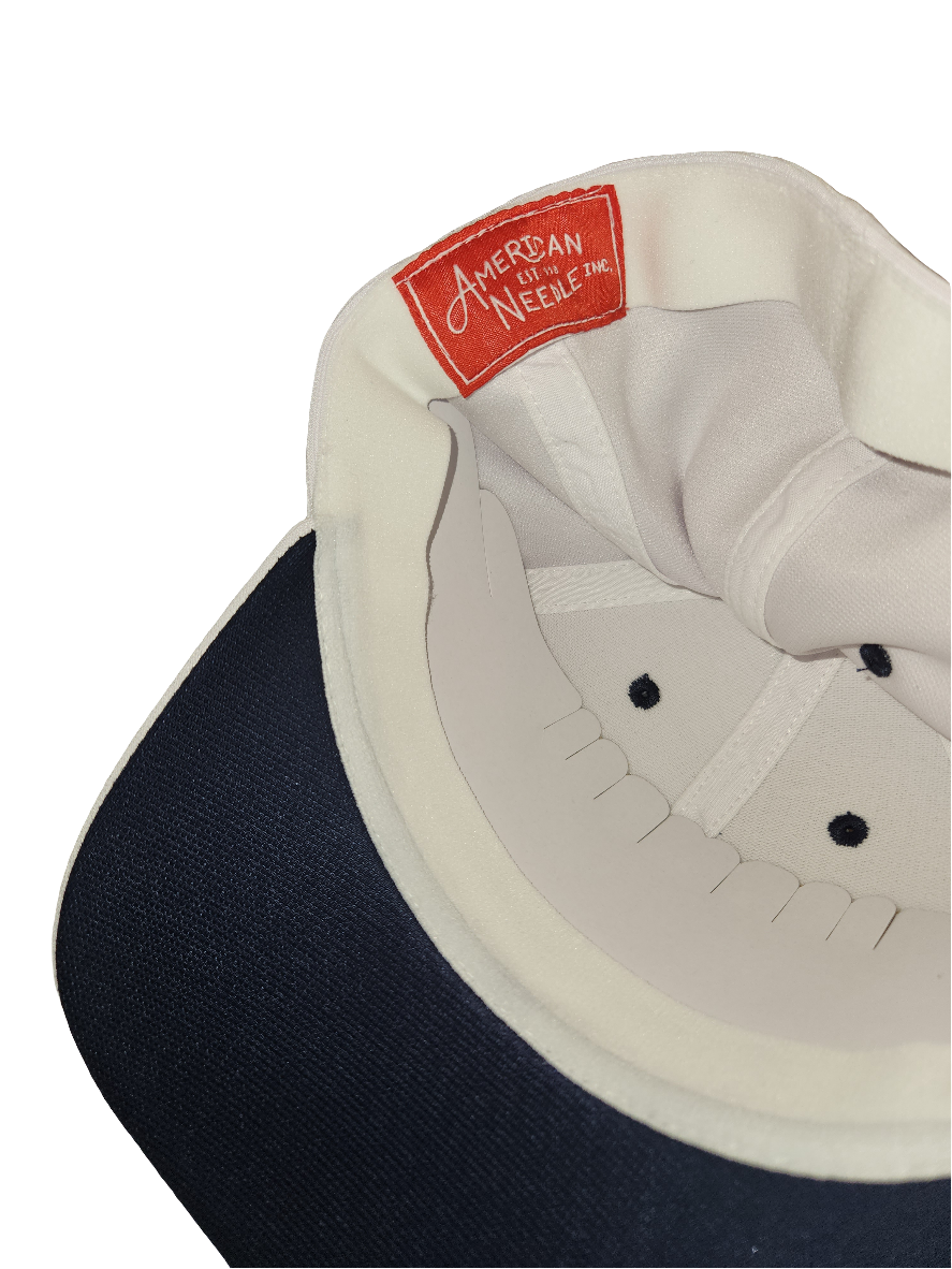 Montreal Canadiens NHL American Needle Men White E-Boss Stretch Fit Hat product image 3, provided for visual reference and