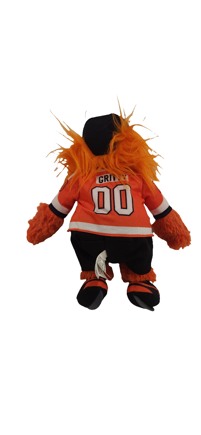 Gritty Philadelphia Flyers NHL Stuffed Animal House 10" Plush Mascot product image 2, provided for visual reference and