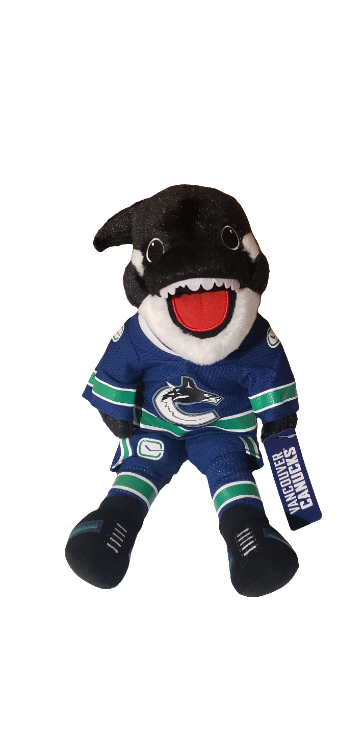 Fin Vancouver Canucks NHL Stuffed Animal House 15" Plush Mascot product image 1, provided for visual reference and product